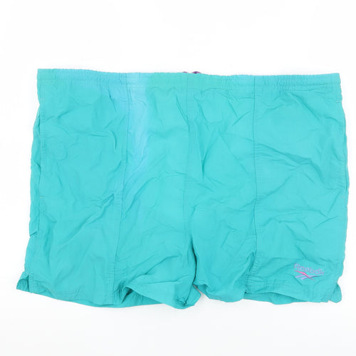 Reebok Men's Blue XL Swim Shorts with Mesh Lining