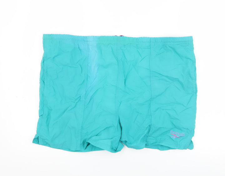 Reebok Men's Blue XL Swim Shorts with Mesh Lining