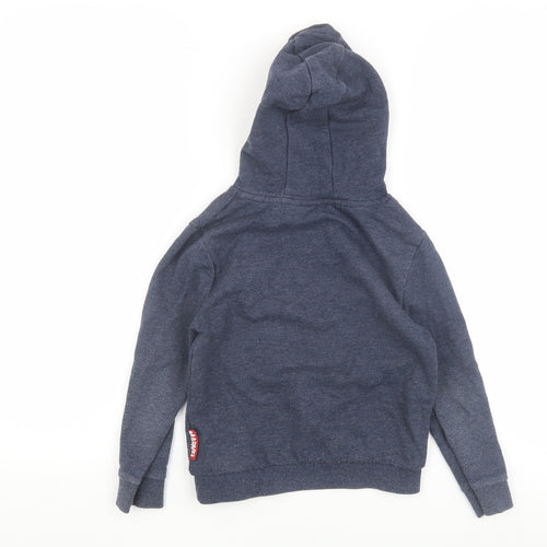 Marvel Boys Blue Sequin Hoodie Size 5/6
