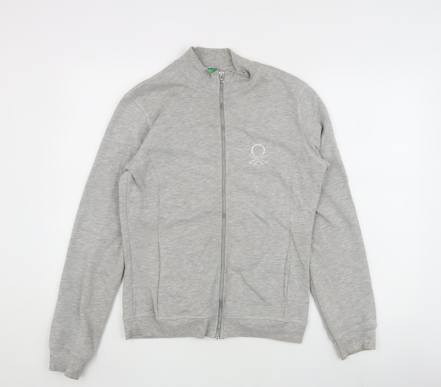 United Colors of Benetton Women's Grey Track Jacket M