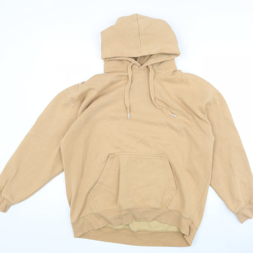 Pull & Bear Men’s Beige S Hoodie Pullover Lined