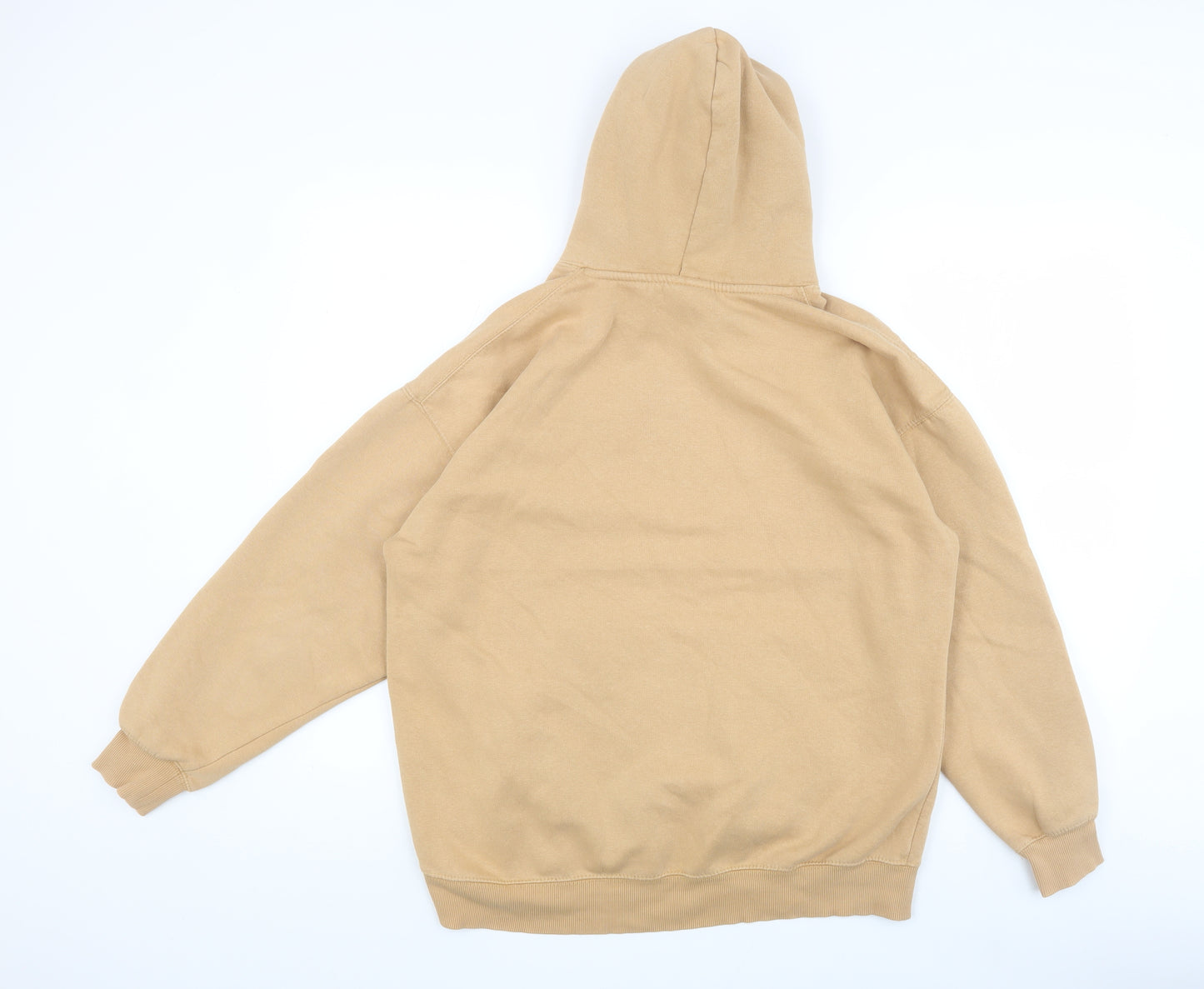 Pull & Bear Men’s Beige S Hoodie Pullover Lined