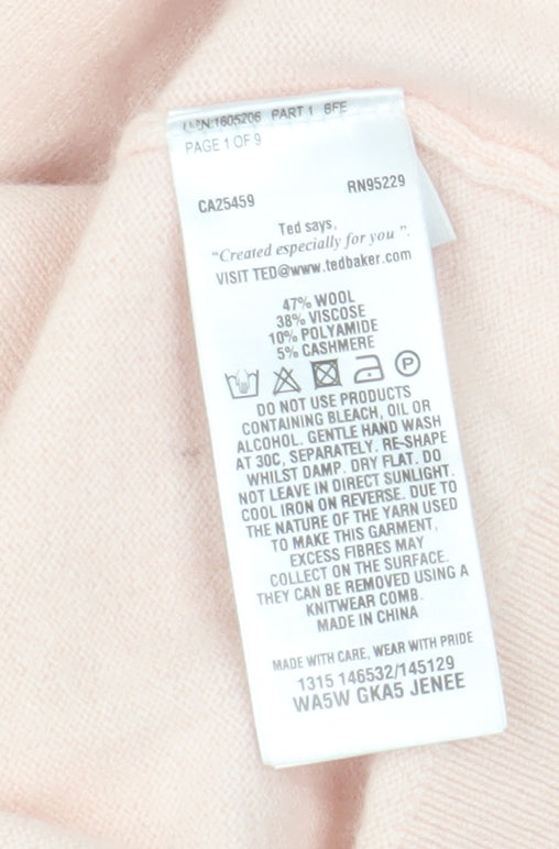Ted Baker Women's Pink Cardigan, Size 14
