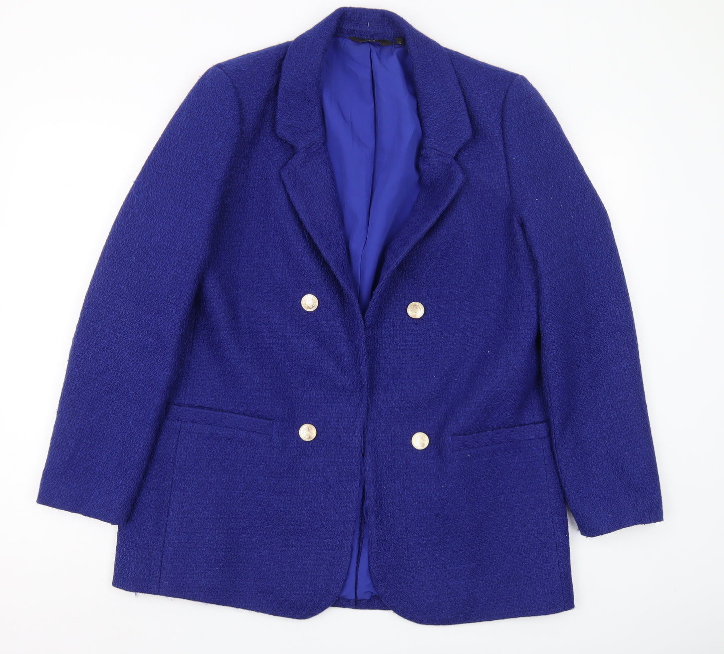 Next Women's Blue Blazer Size 16 Business Classic