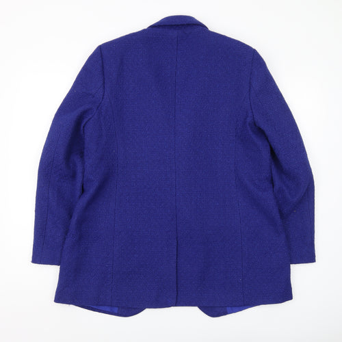 Next Women's Blue Blazer Size 16 Business Classic