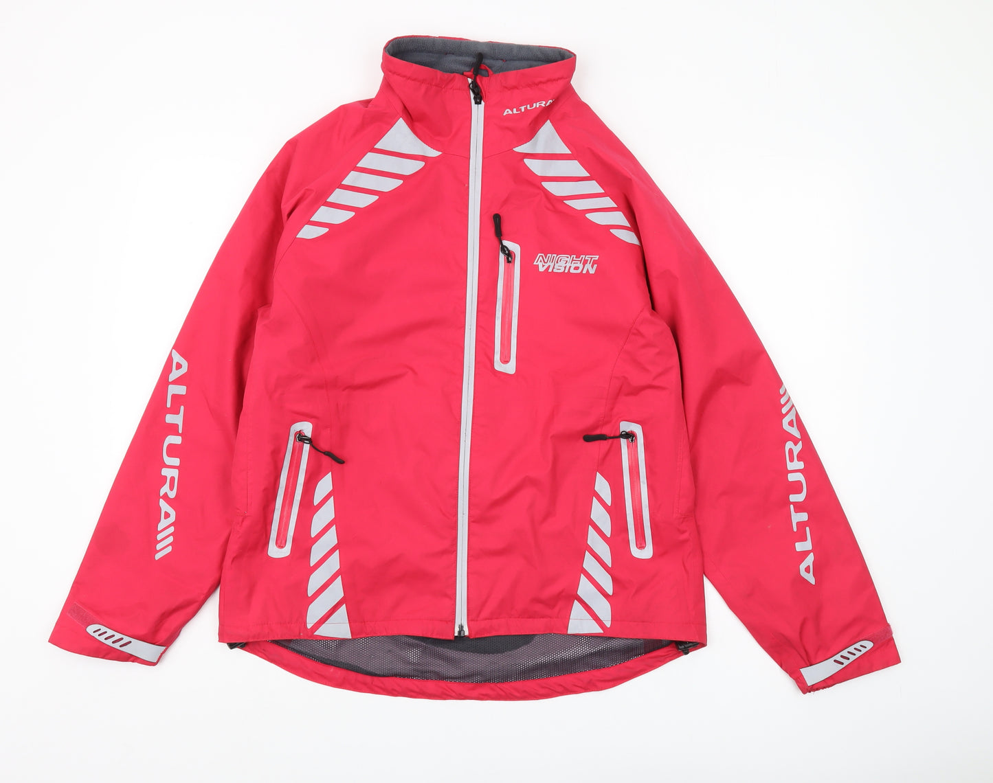Altura Women's Red Windbreaker Jacket Size 12