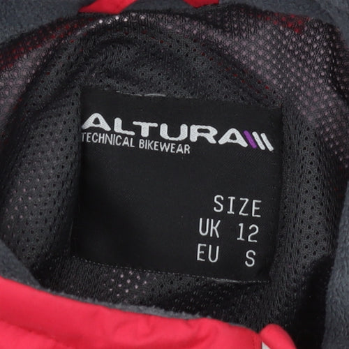 Altura Women's Red Windbreaker Jacket Size 12