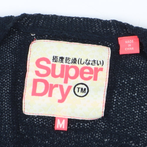 Superdry Women's Black Cardigan M Knitwear Casual