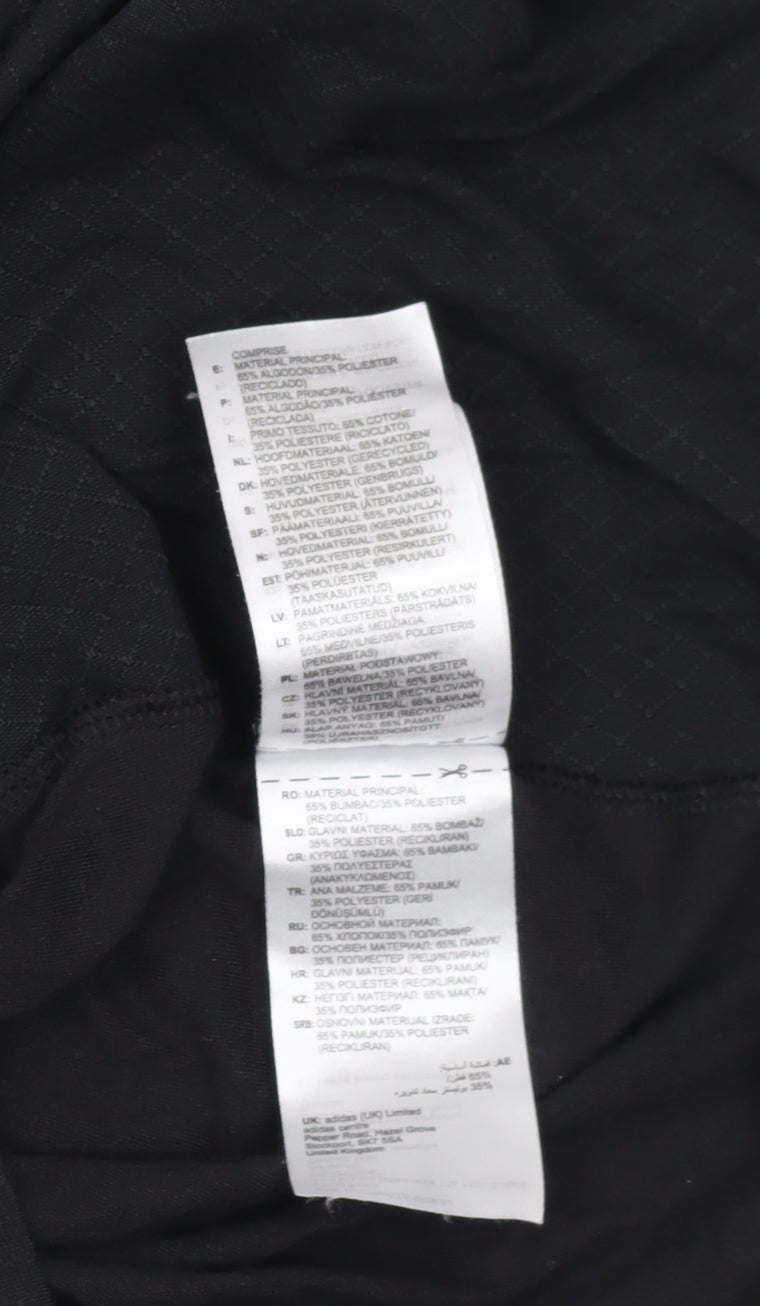 adidas Men's Arsenal Black Medium T-Shirt