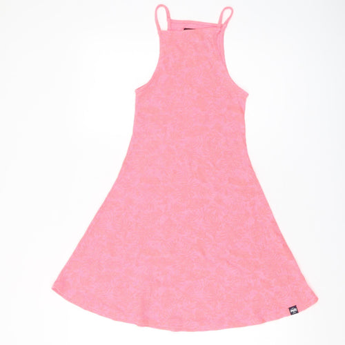 Superdry Women’s XS Pink Sleeveless Halter Dress