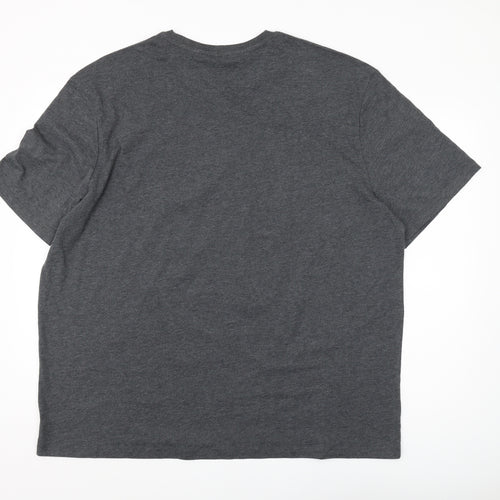 DC Justice League Grey 3XL Men's Graphic T-Shirt