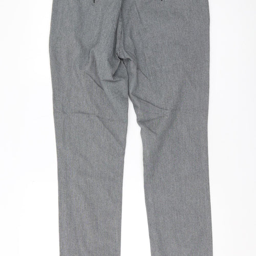 Next Men's Grey Slim Fit Chino Trousers Size 34