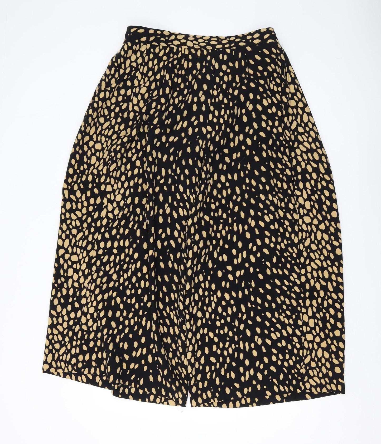 Whistles Women’s Black Animal Print Trousers Size 8