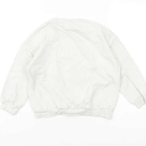 George Girls Frozen Blue Pullover Sweatshirt 7-8 Years