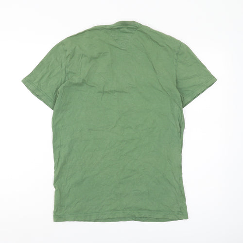 Tommy Hilfiger Men’s Green Graphic T-Shirt Size S
