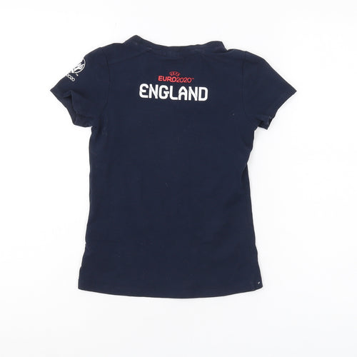 Boys Blue UEFA Euro 2020 England T-Shirt 6-7 Years