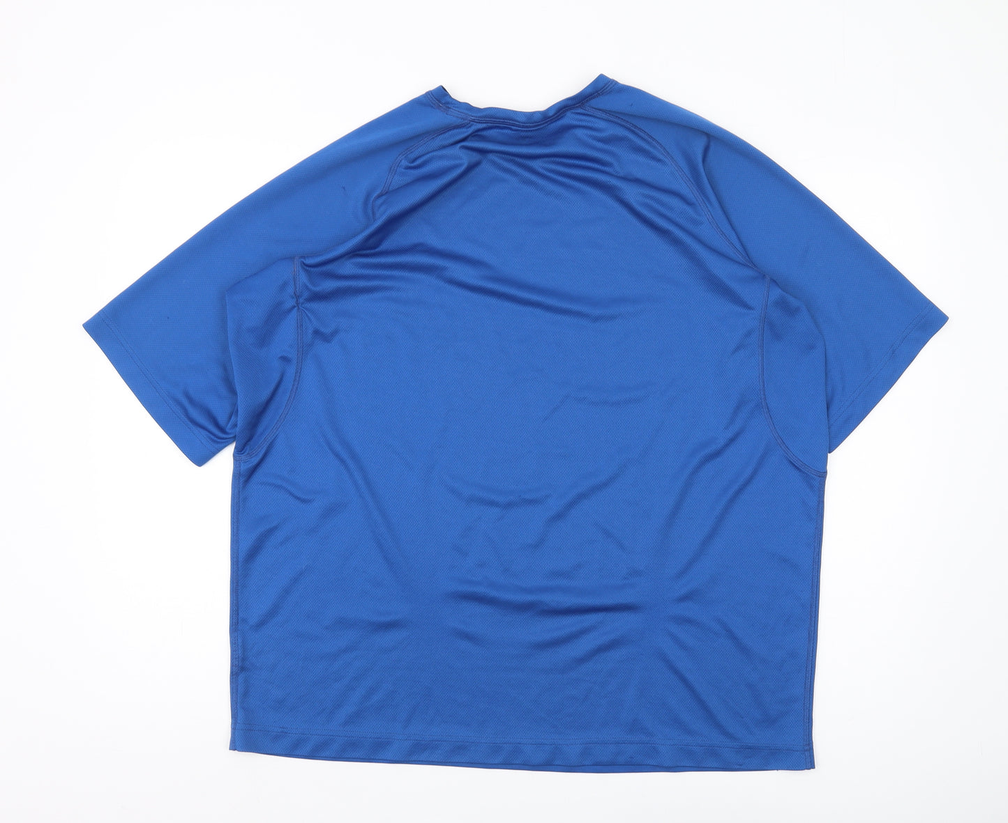Wilson Men's Blue 2XL Basic T-Shirt for Gym & Training