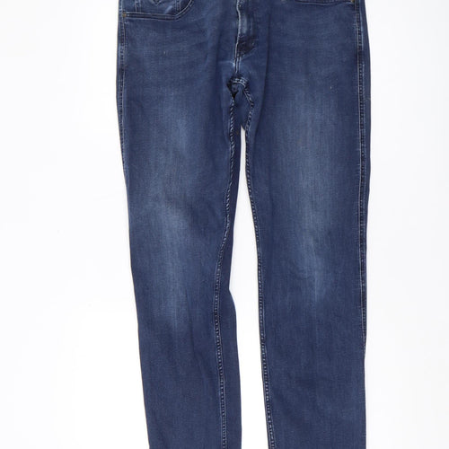 Replay Men's Blue Straight Jeans Size 36