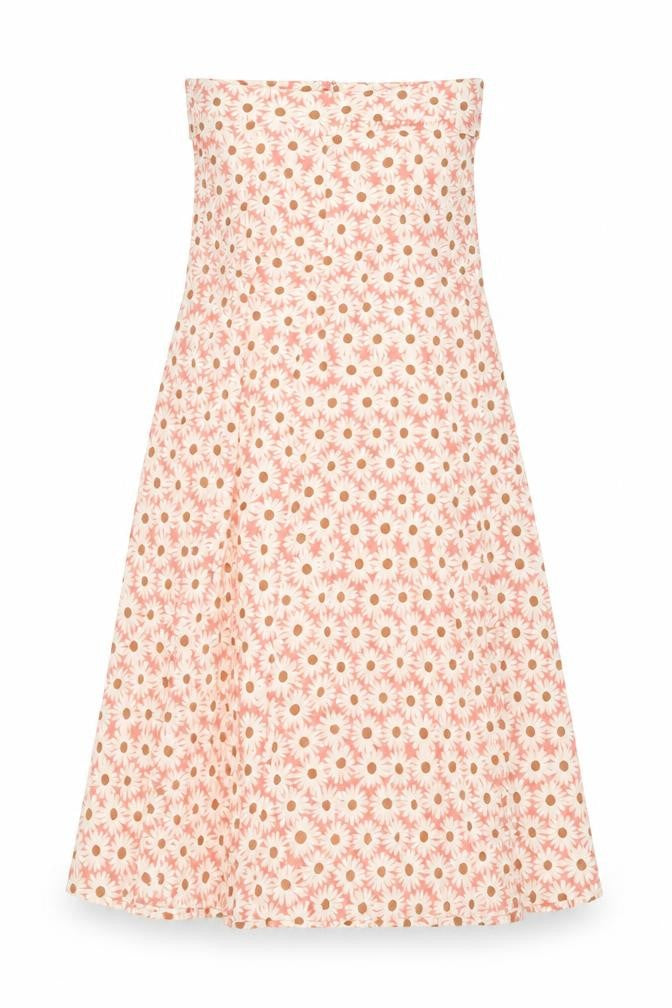 Front view of Mango Women's Multicoloured A-Line Midi Skirt L