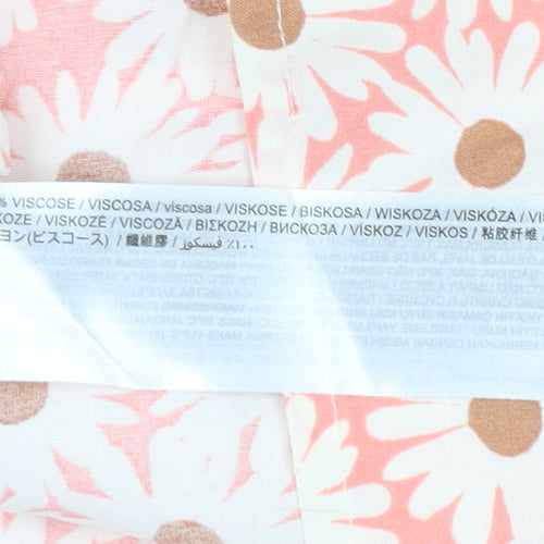 MNG Women's Multicoloured A-Line Midi Skirt L