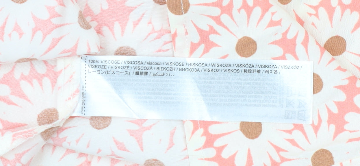 MNG Women's Multicoloured A-Line Midi Skirt L