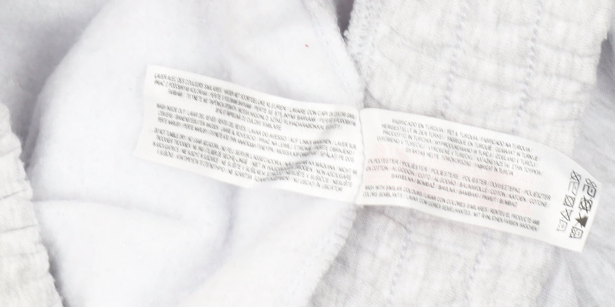 Peanuts Jogger Trousers XL Grey Cartoon Print