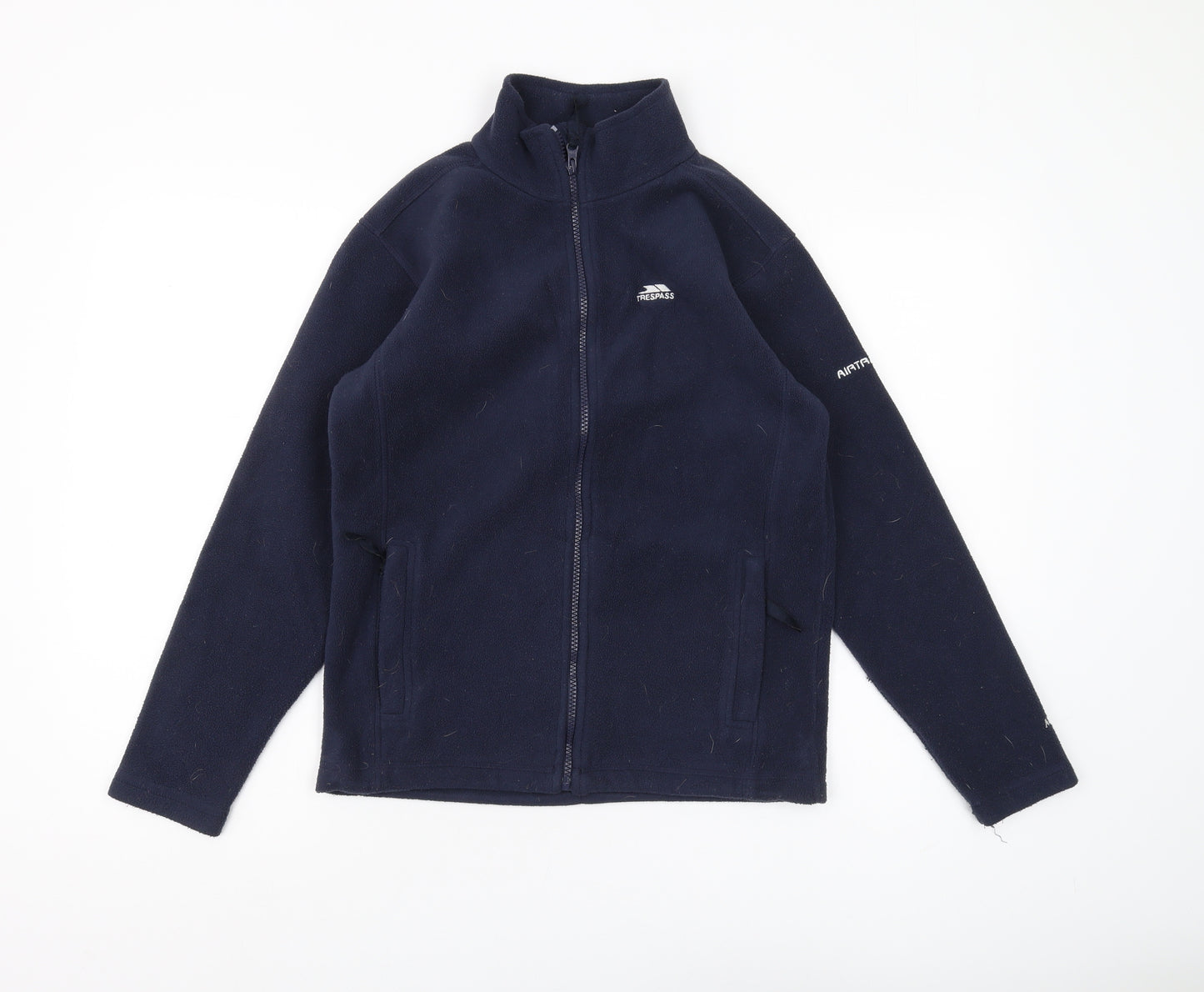 Trespass Boys Blue Fleece Jacket, 11-12 Years, Full Zip