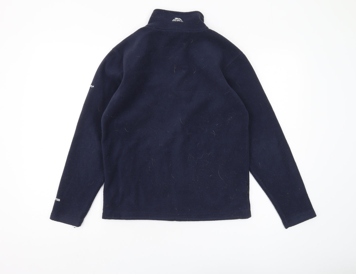 Trespass Boys Blue Fleece Jacket, 11-12 Years, Full Zip
