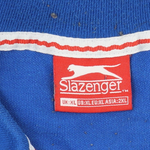 Slazenger Men's Blue XL Polo Shirt