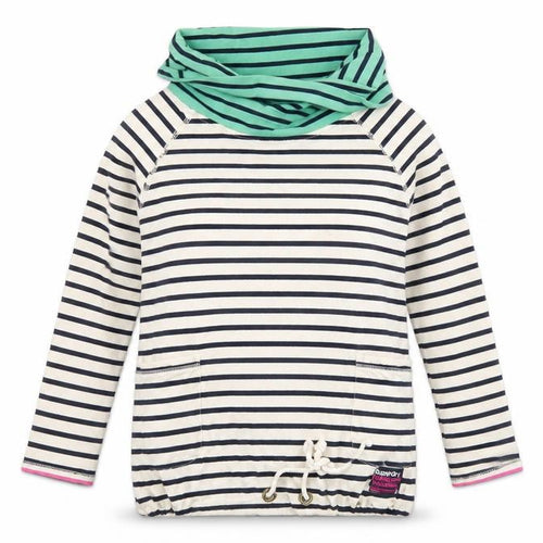 Superdry Women's Nautical Stripe Sweatshirt Multicoloured M