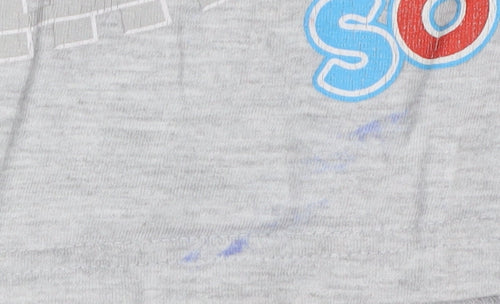 Character.com Boys' Grey Thomas T-Shirt, 2-3 Years, Graphic Print