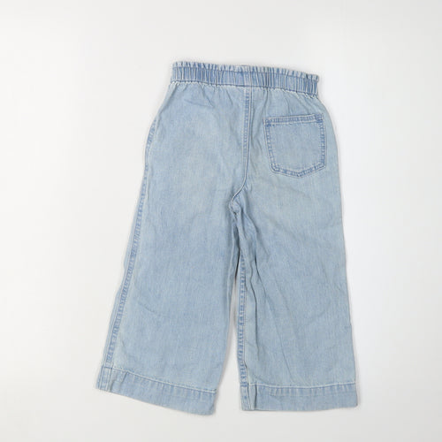 GAP Girls Blue Wide-Leg Jeans 3 Years