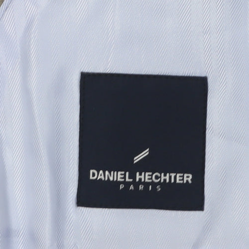 Daniel Hechter Men's Beige Wool Blazer Jacket, Size 42L