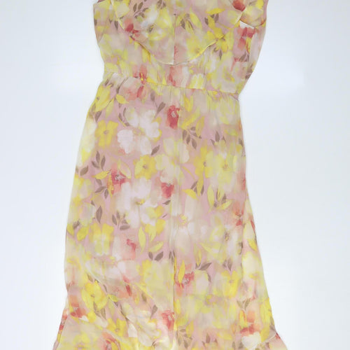 Apricot Women’s Multicoloured Floral A-Line Dress