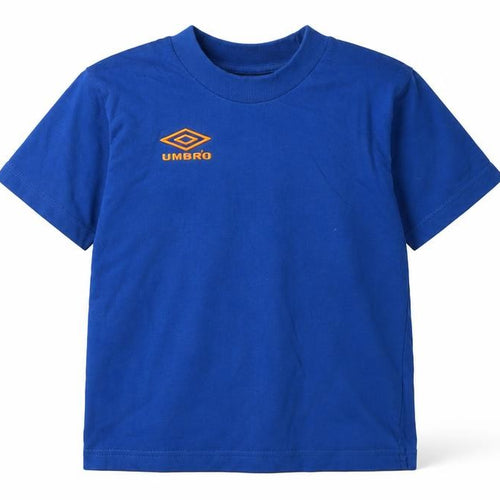 Umbro Boys Blue T-Shirt - Casual Short Sleeve 6-7 Years