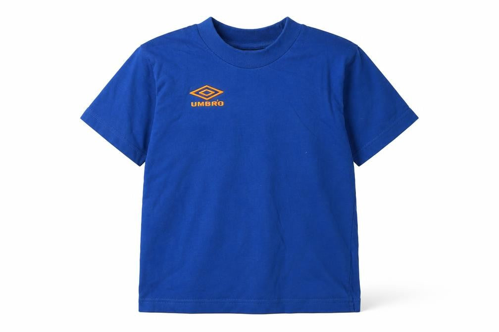 Umbro Boys Blue T-Shirt - Casual Short Sleeve 6-7 Years