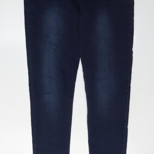 Roman Women's Blue Skinny Jeans Size 16
