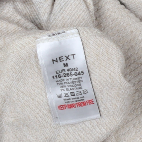 Next Women's Beige Animal Print Pullover M