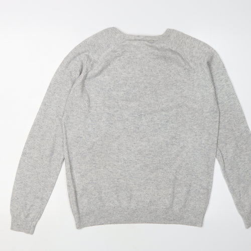 Dorothy Perkins Women's Grey Sequin Pullover Jumper Size 12