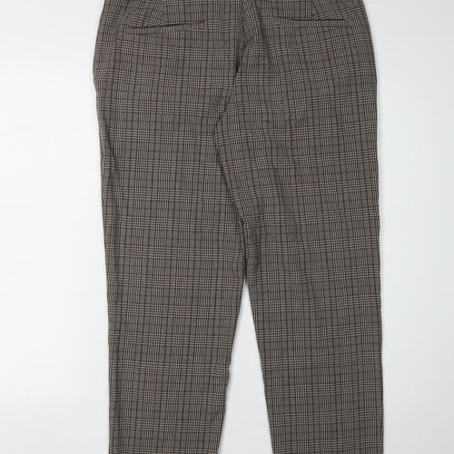 Farah Men's Multicoloured Check Slim Chino Trousers 34