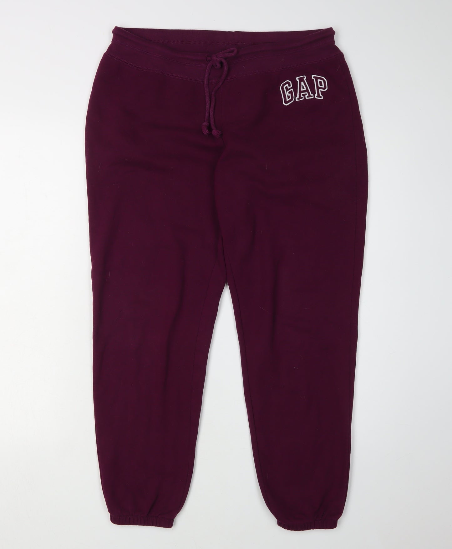 GAP Women's Purple Jogger Trousers M Elastic Waist