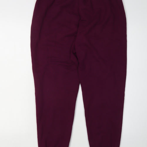 GAP Women's Purple Jogger Trousers M Elastic Waist