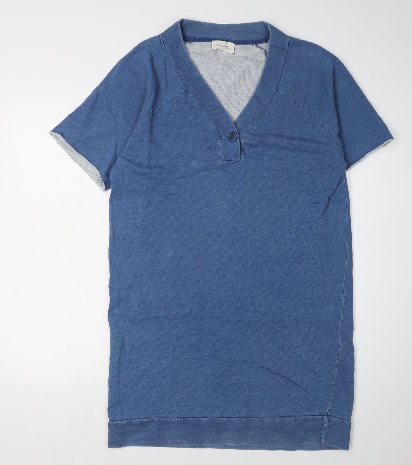 American Vintage Blue T-Shirt Dress, Women's S, Casual Style