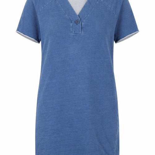 American Vintage Blue T-Shirt Dress, Women's S, Casual Style