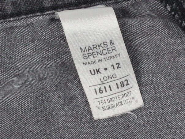 Marks and Spencer Women's Black Slim Fit Jeans