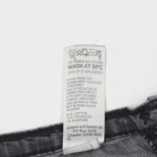 Marks and Spencer Women's Black Slim Fit Jeans