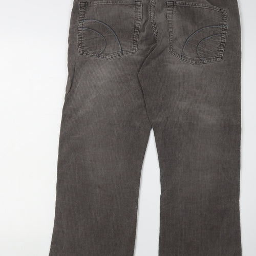 Burton Men's Grey Corduroy Trousers Size S