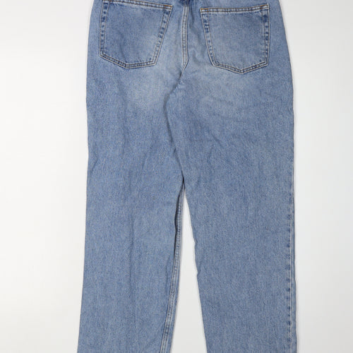 Warehouse Women’s Blue High Rise Straight Jeans