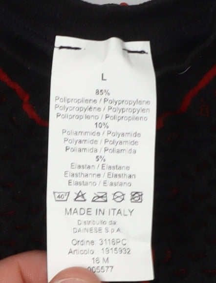 Dainese Boys Black Casual Motorcycle Top L