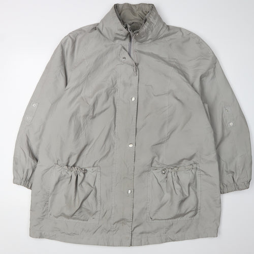 Windsmoor Women's Grey Parka Coat XL